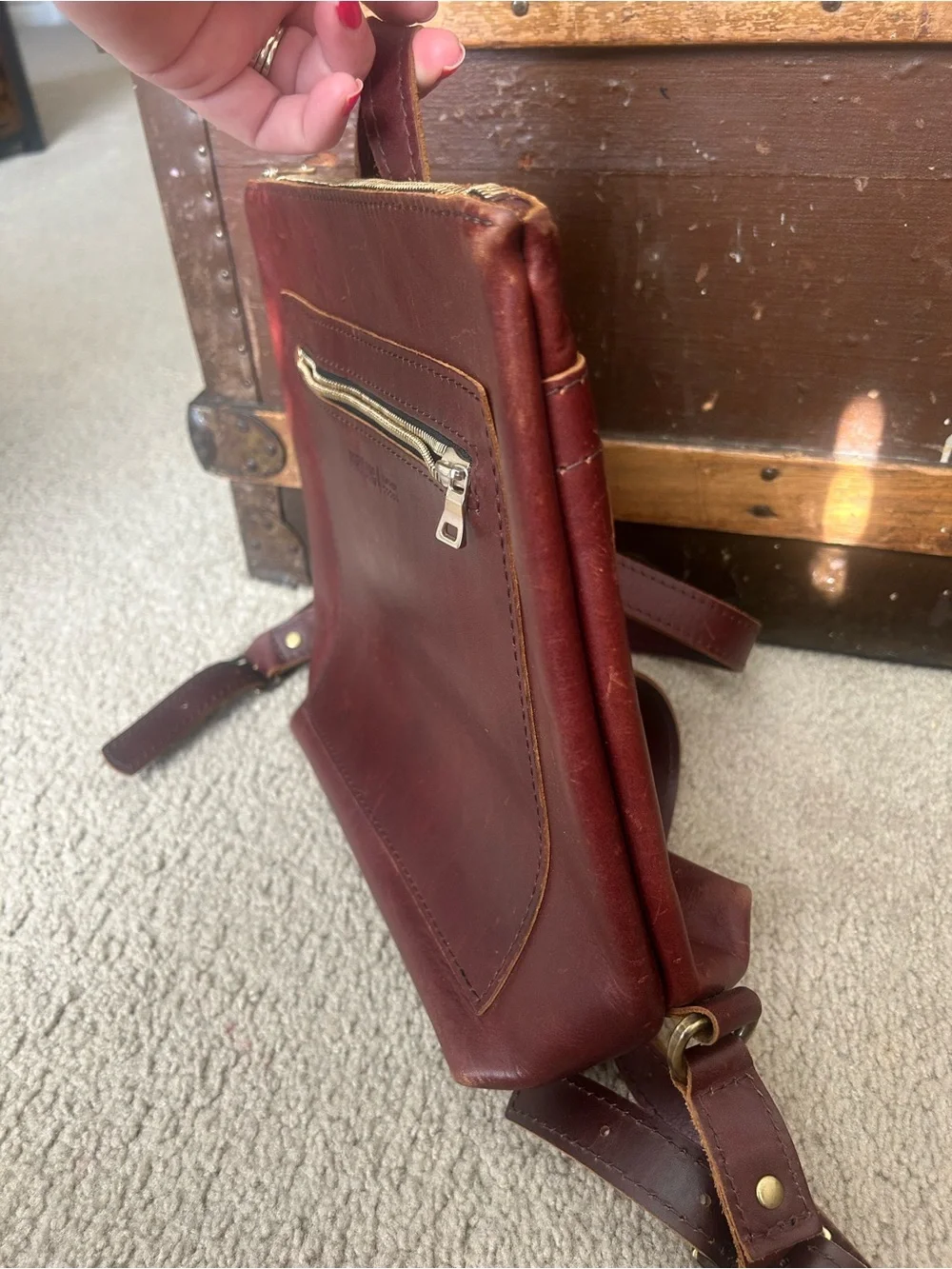 Portland Leather Backpack